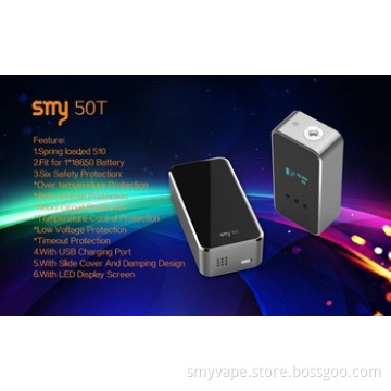 2015 new electric cigarette temperature controller mod temperature controller. vaporizers SMY 50TC wholesale from SMY